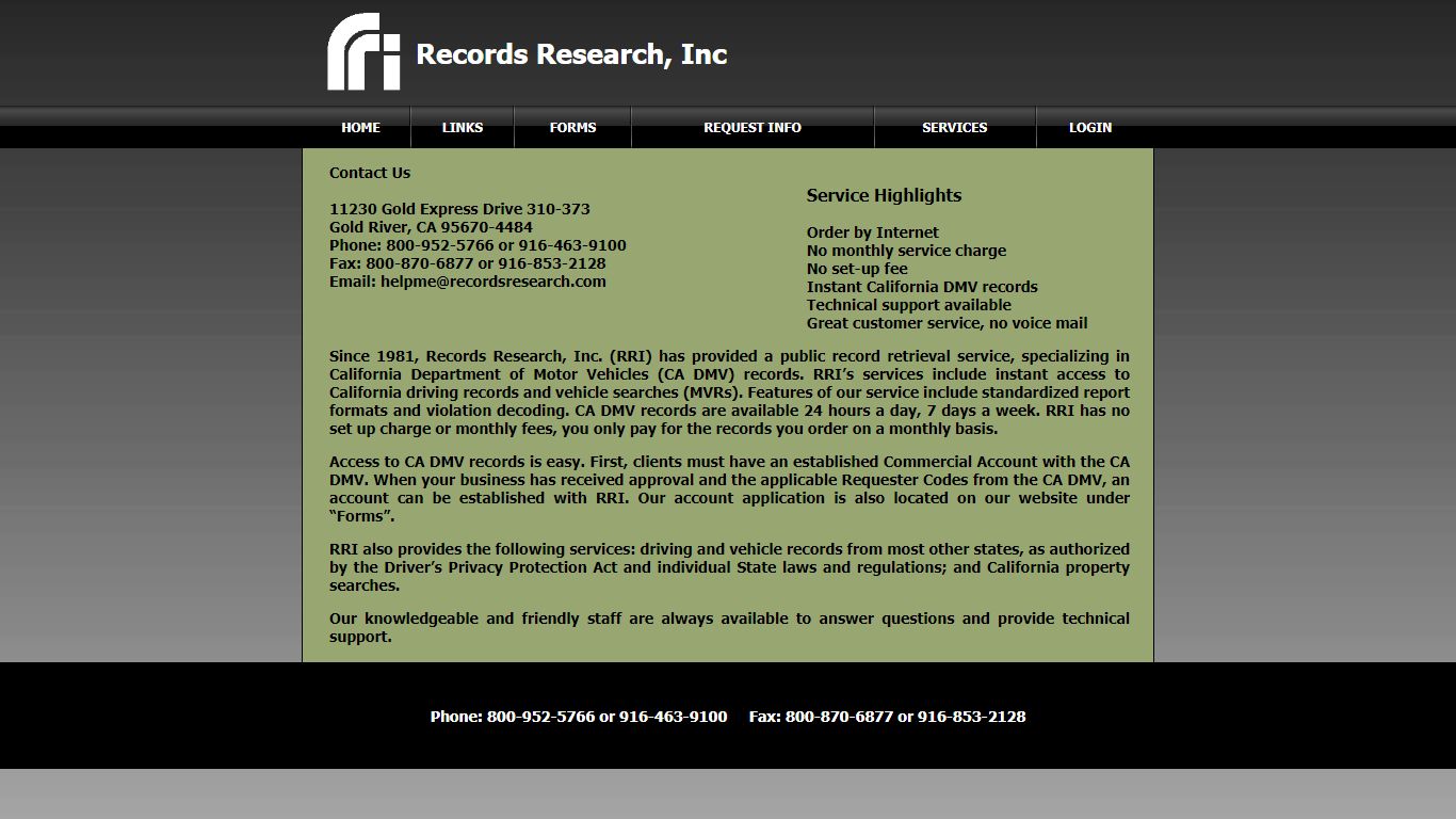 Records Research, Inc